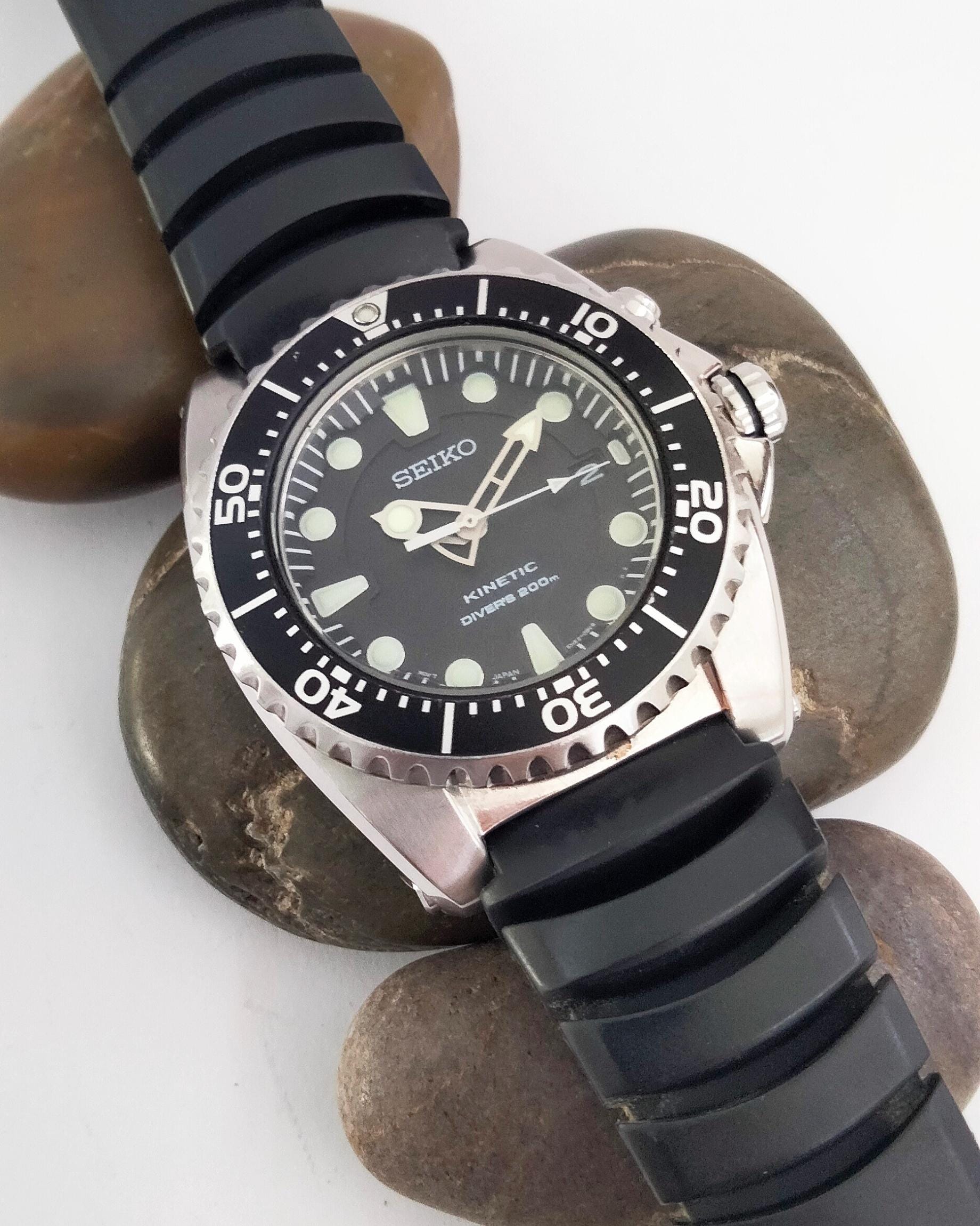 Seiko 5m62 Watch - Etsy