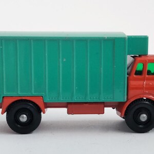 Vintage Matchbox Lesney &quot;GMC REFRIGERATOR TRUCK&quot; No 44 American Transport Vehicle 1960&#39;s Die Cast Toy Cars Film Props Birthday Gifts