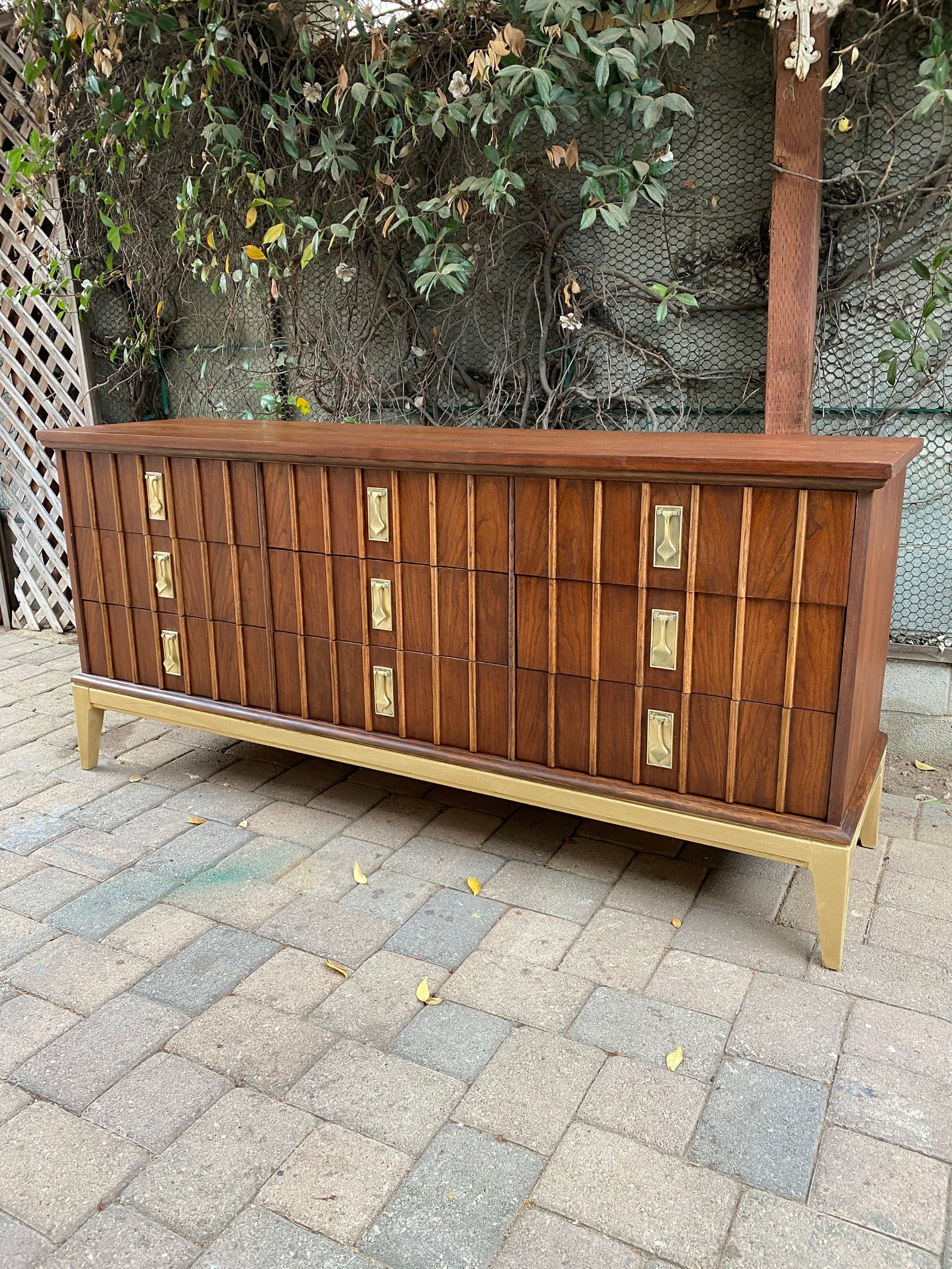 Mid Century Restored Dixie Dresser | Etsy