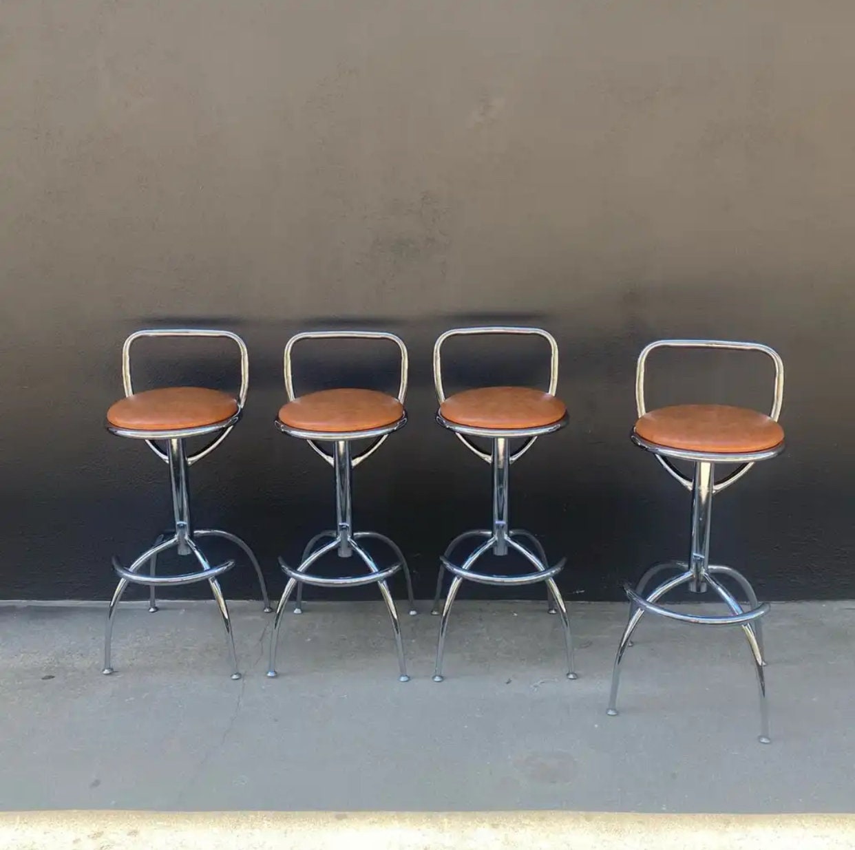 Space Age Bar Stools - Etsy