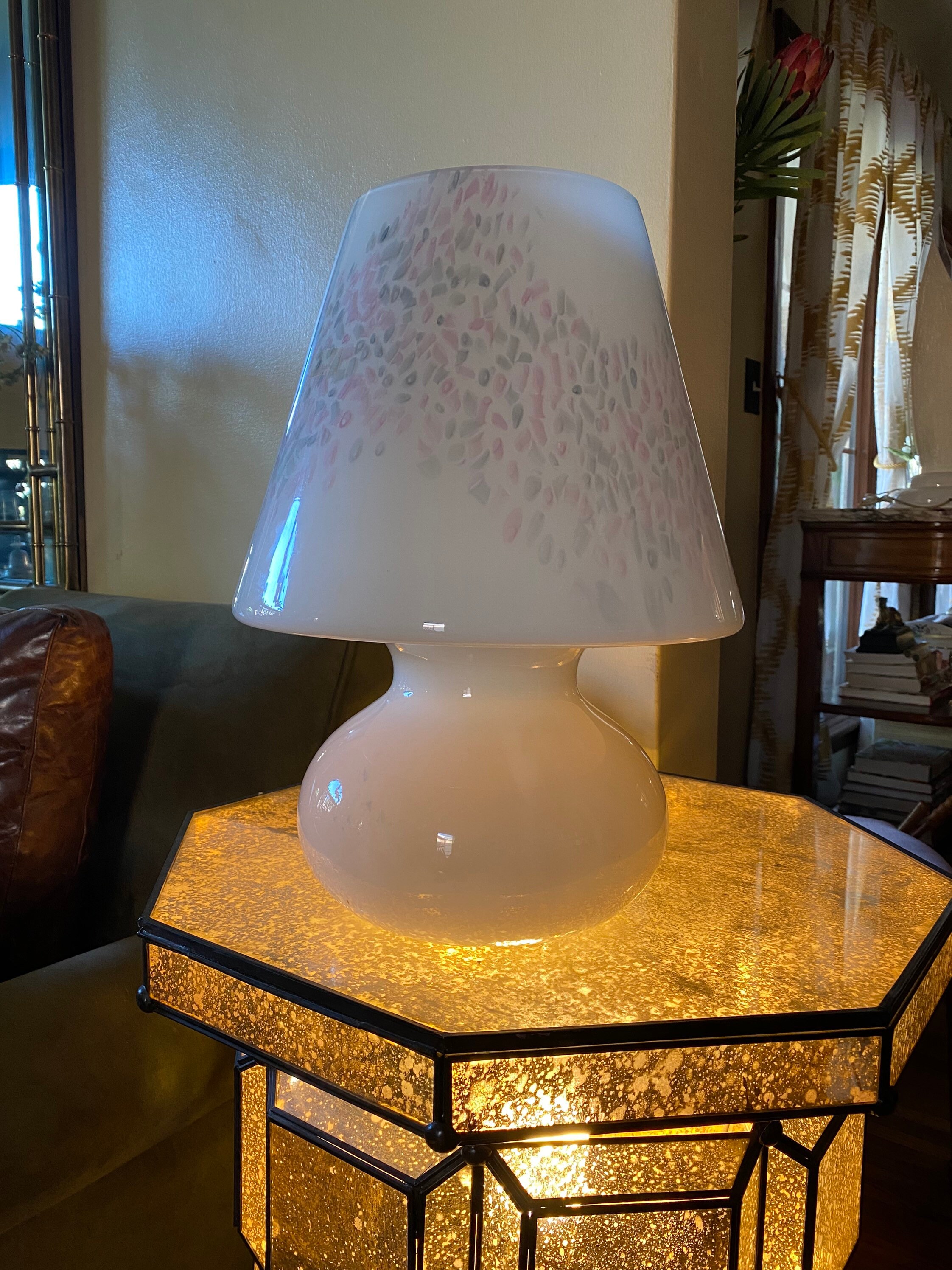 Large Murano Funfetti Postmodern Lamp Etsy UK