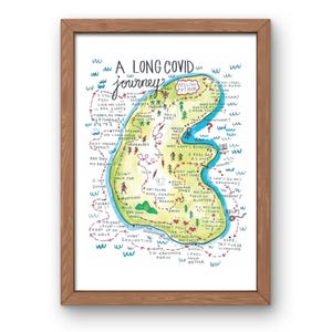 A Long Covid Journey, digitale A4-print - ALLEEN DOWNLOADEN