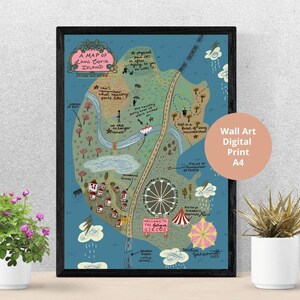 A Long Covid Circus A4 Digitaldruck - NUR ZUM DOWNLOAD