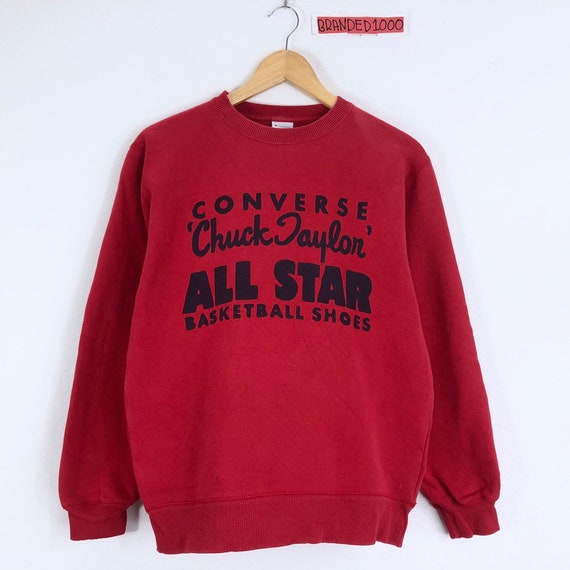 Rare Vintage Converse Sweatshirt Converse All Star Pullover | Etsy