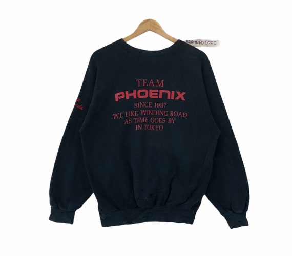 Rare Vintage Tokyo Phoenix Rc Sweatshirt Team Pheonix Big Etsy