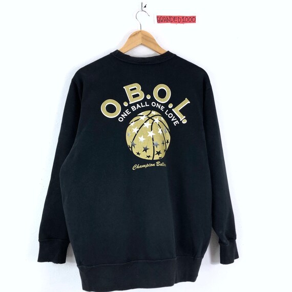 Rare Vintage 90 S Champion Sweatshirt One Ball One Love Etsy Rare Vintage 90 S Champion Sweatshirt One Ball One Love Etsy
