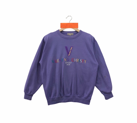 Rare!!! Vintage Valentino Christy Sweatshirt Vale… - image 1