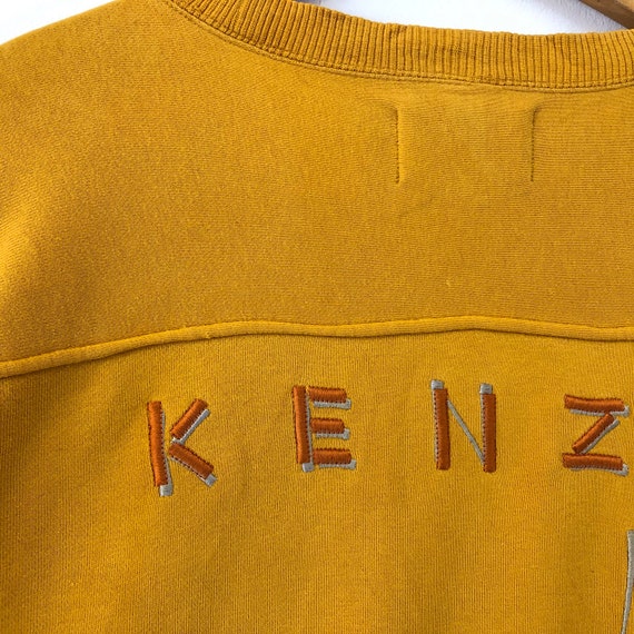 Rare!!! Vintage Kenzo Jeans Sweatshirt Kenzo Spel… - image 3