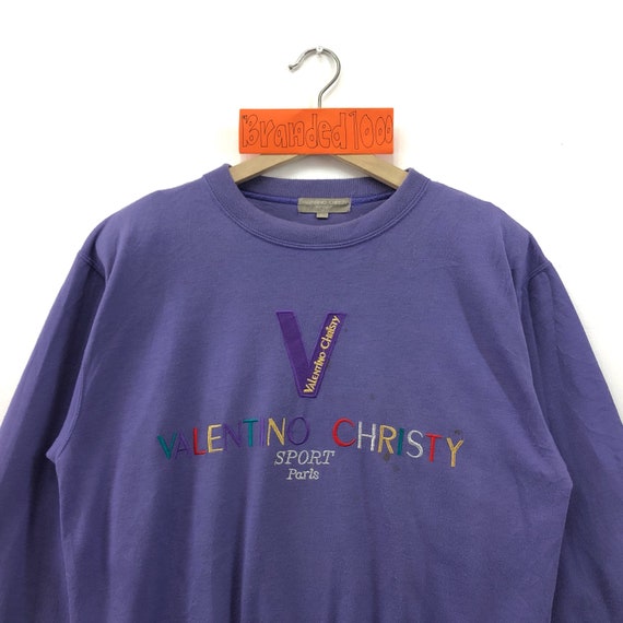 Rare!!! Vintage Valentino Christy Sweatshirt Vale… - image 2