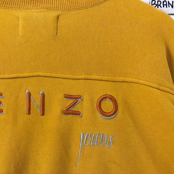 Rare!!! Vintage Kenzo Jeans Sweatshirt Kenzo Spel… - image 4