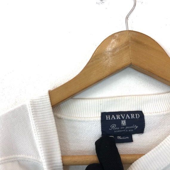 Rare!!! Vintage Havard University Sweatshirt Big … - image 4