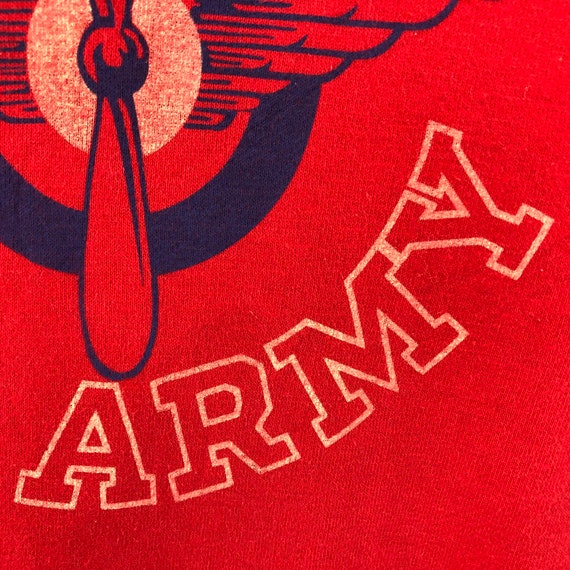 Rare!!! Vintage Air Force US Army Sweatshirt  Big… - image 5