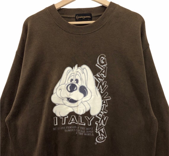 Rare!!! Vintage Gianni Valentino Italy Sweatshirt… - image 2