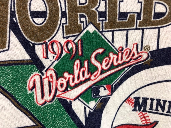 Vintage Minnesota Twins Sweatshirt World Series C… - image 3
