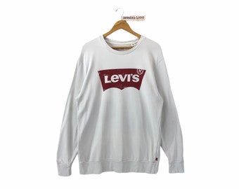 levis white jumper