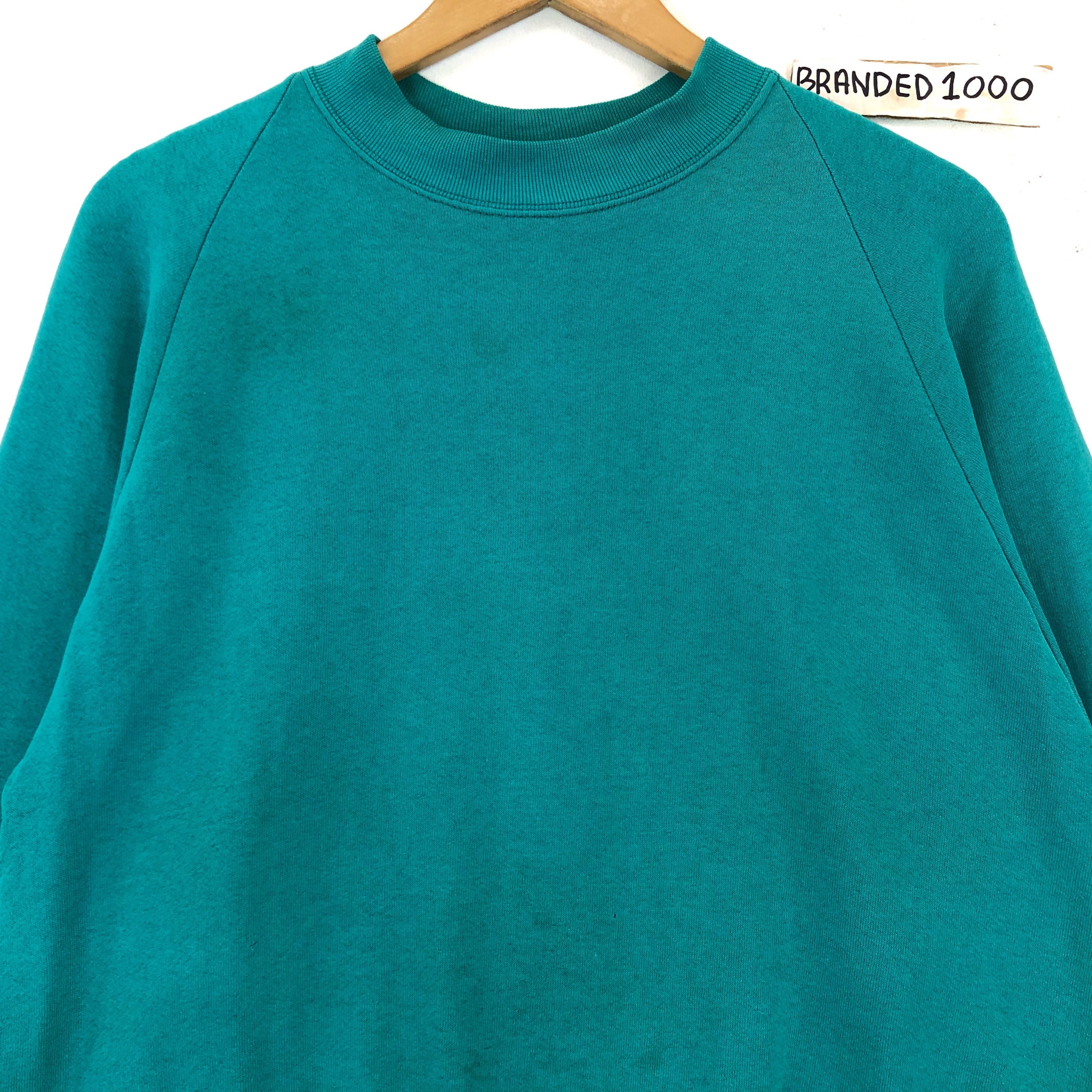 Rare Vintage Plain Jerzees Sweatshirt Medium Size Pullover | Etsy