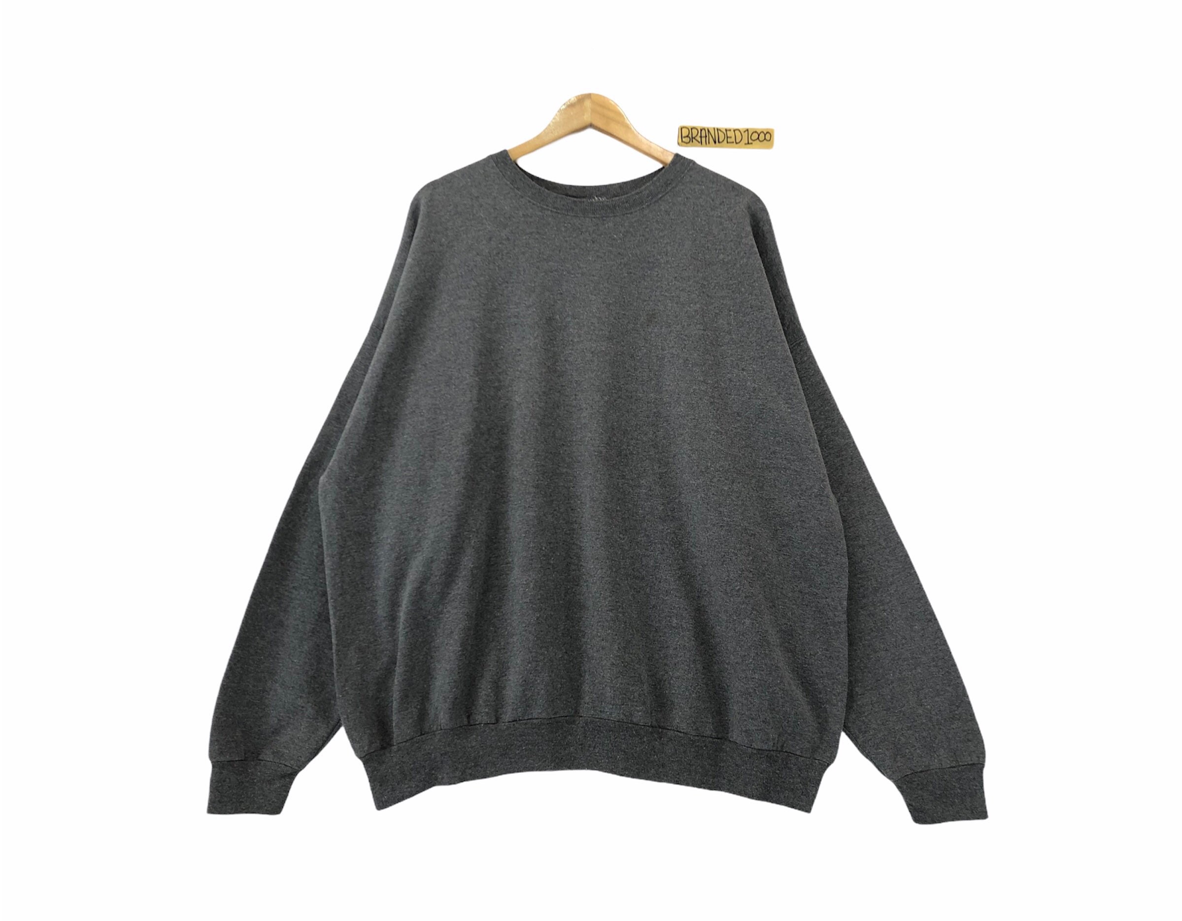 Rare Vintage Hanes Plain Sweatshirt Pullover Jumper Sweater - Etsy UK