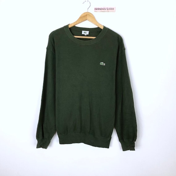 Rare Vintage Lacoste Sweatshirt Small Logo Pullover - Etsy