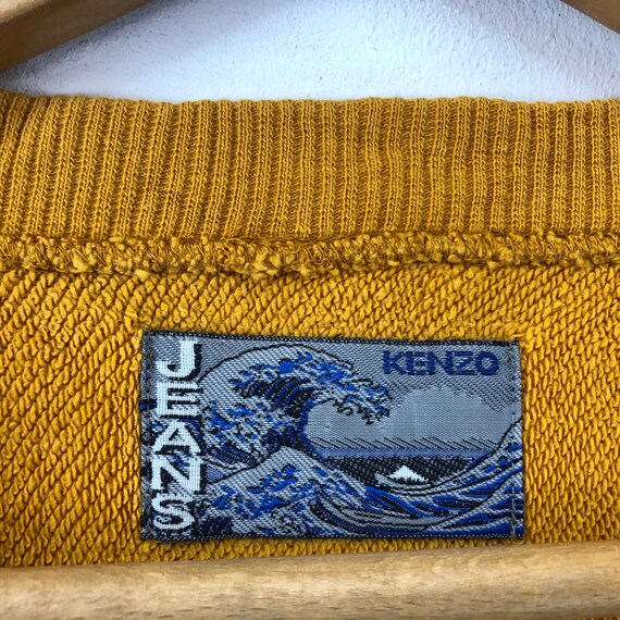 Rare!!! Vintage Kenzo Jeans Sweatshirt Kenzo Spel… - image 6