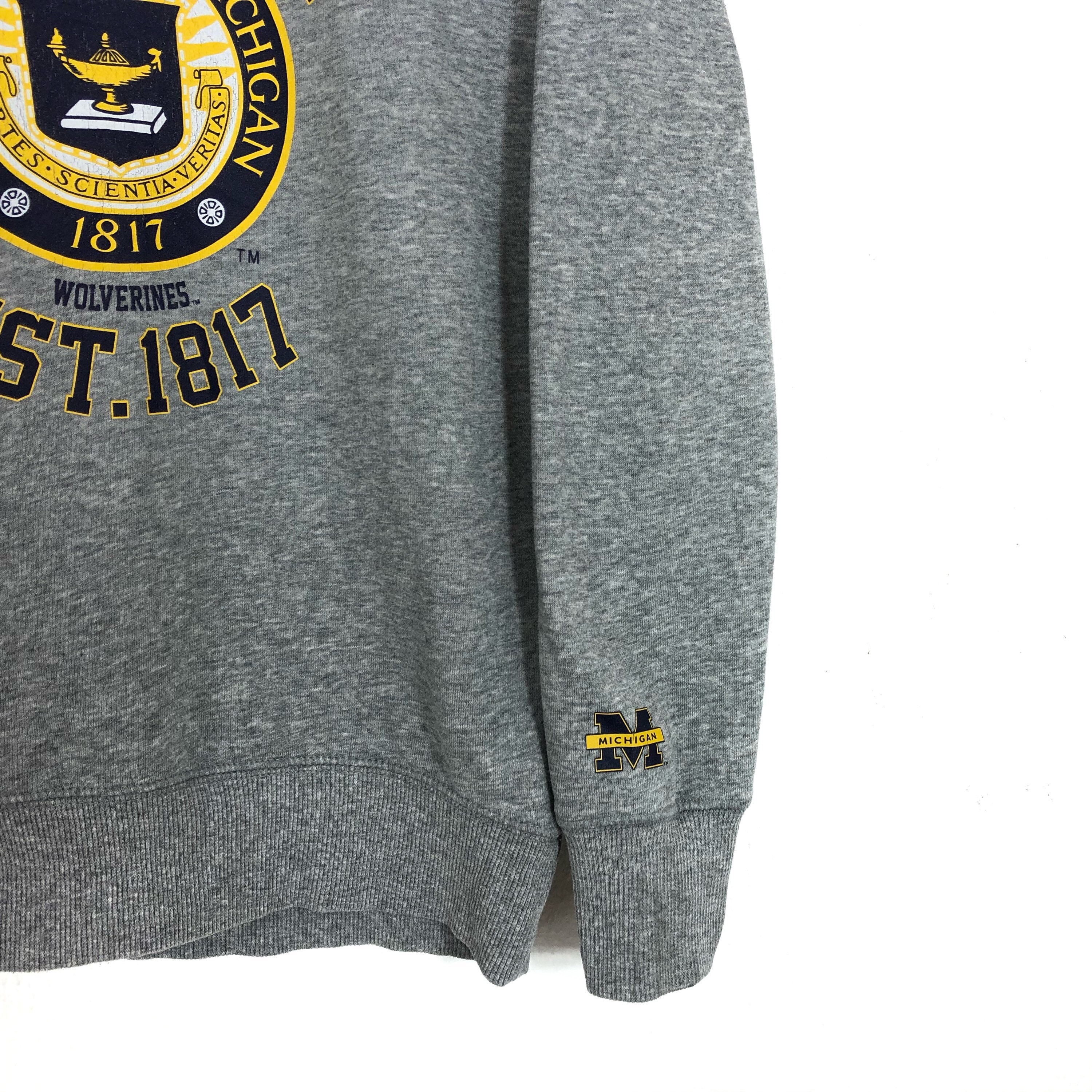 vintage university of michigan sweater