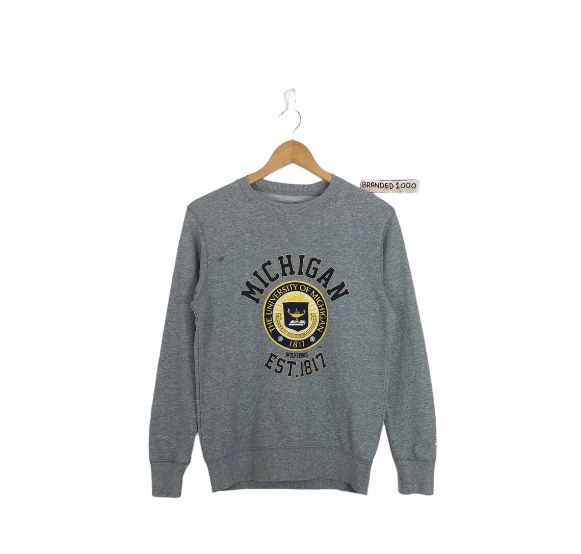 vintage university of michigan sweater