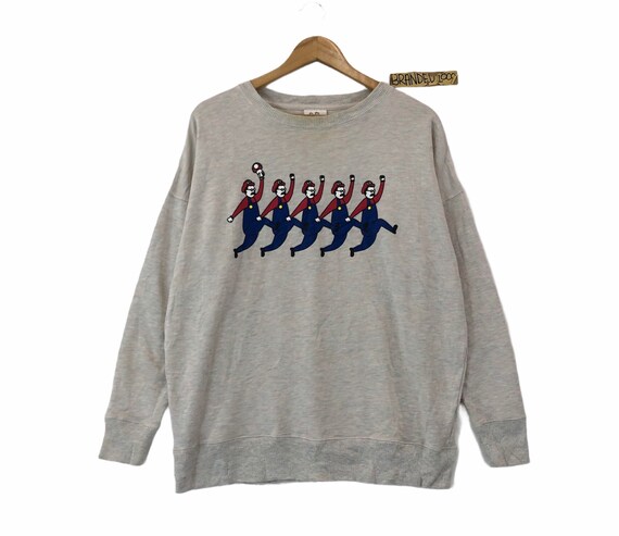 Rare Vintage Super Mario Sweatshirt 