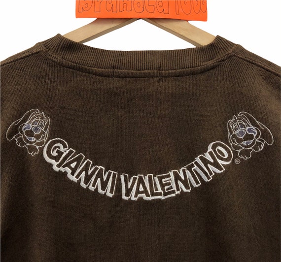 Rare!!! Vintage Gianni Valentino Italy Sweatshirt… - image 8