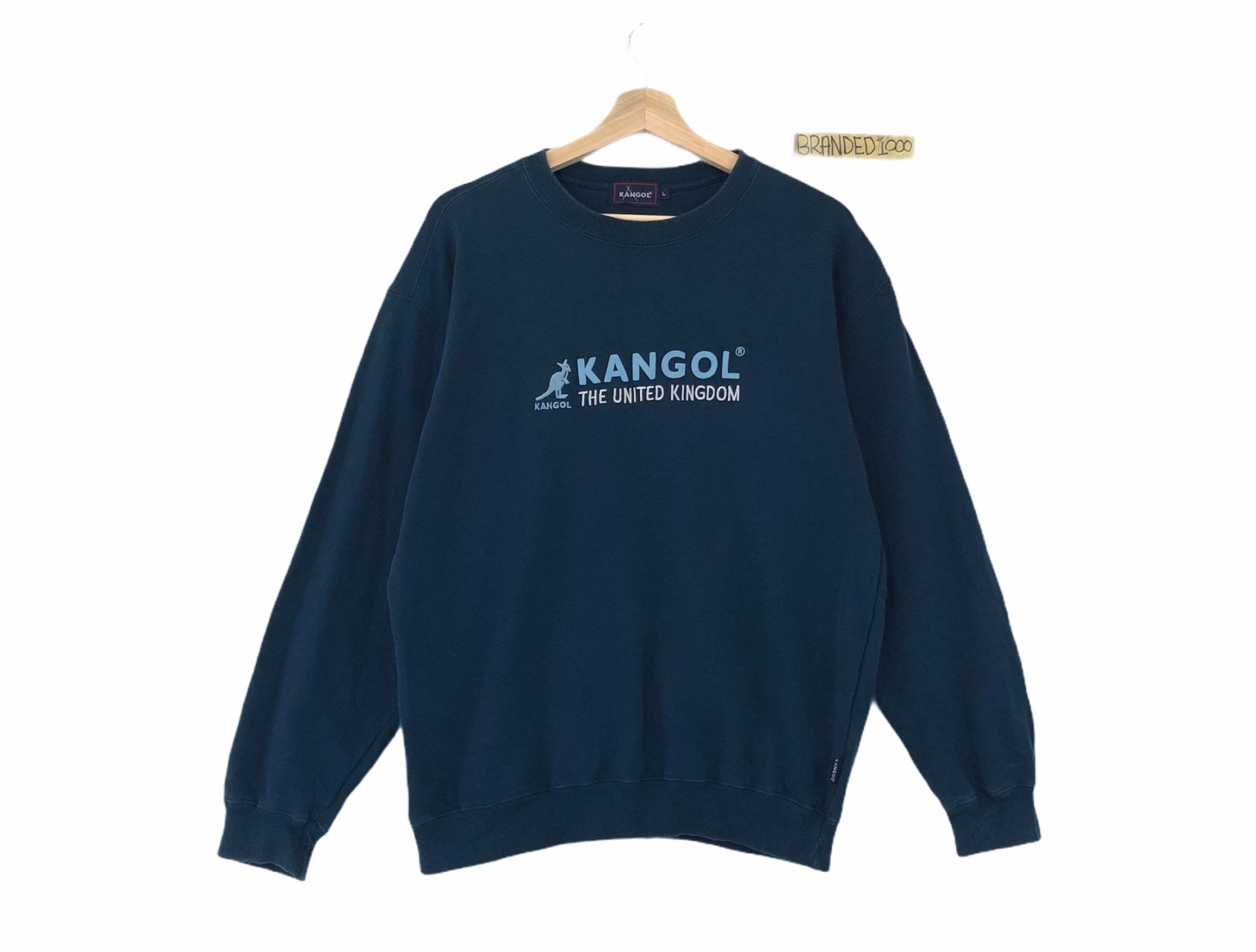 Rare Kangol Sweatshirt Small Logo 