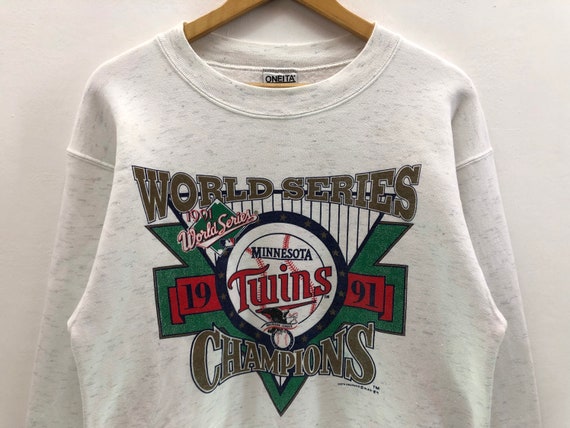 Vintage Minnesota Twins Sweatshirt World Series C… - image 6