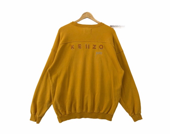 Rare!!! Vintage Kenzo Jeans Sweatshirt Kenzo Spel… - image 1