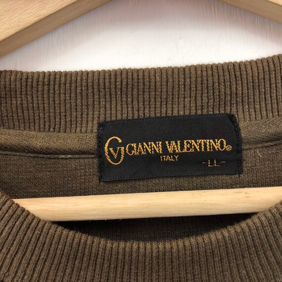 Rare!!! Vintage Gianni Valentino Italy Sweatshirt… - image 9
