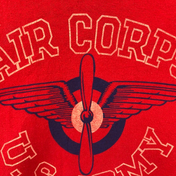 Rare!!! Vintage Air Force US Army Sweatshirt  Big… - image 4