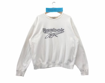 reebok white jumper
