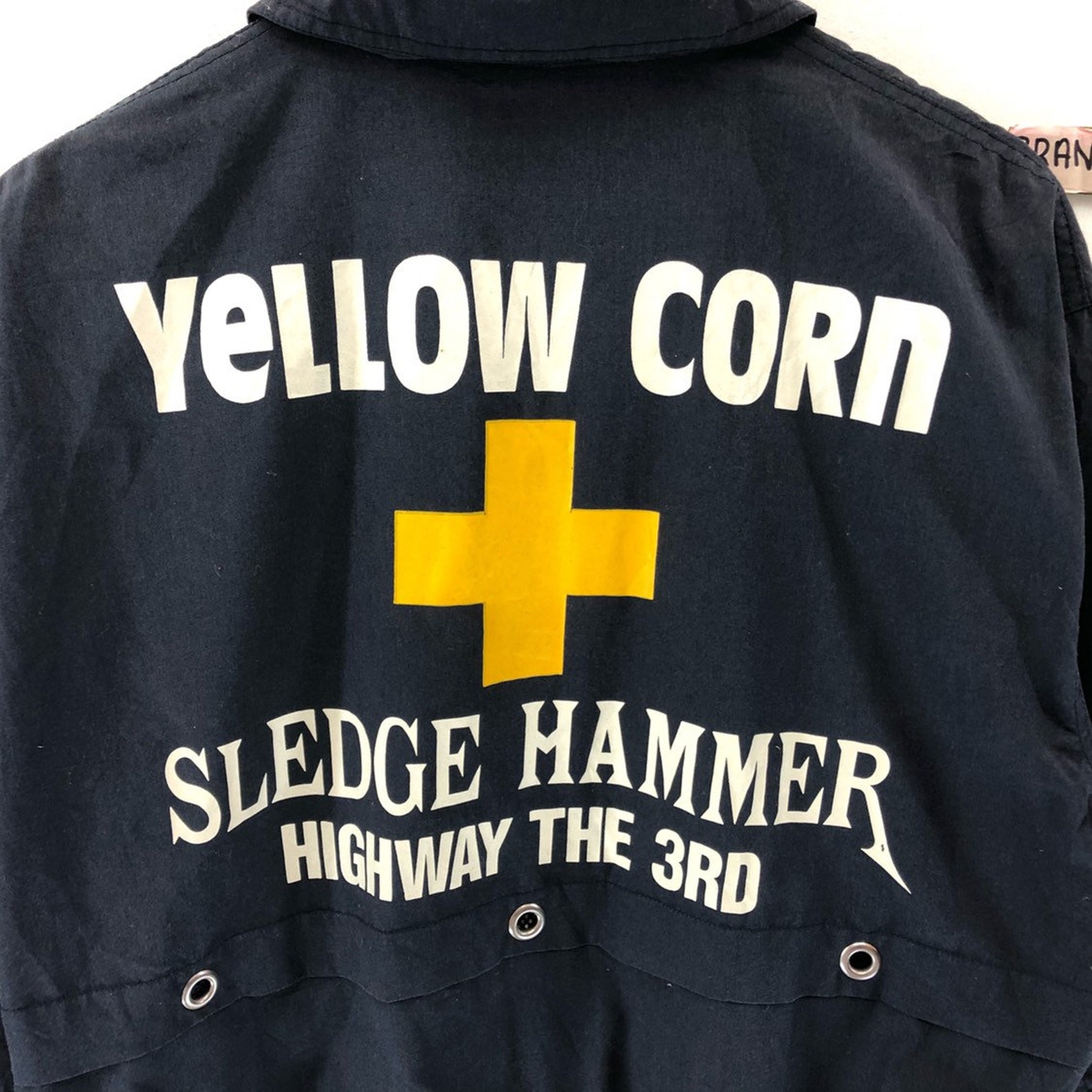 Rare Vintage Yellow Corn Sledge Hammer Jackets Fully Zipper Big ...