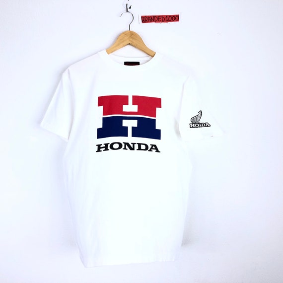 Rare!!! Vintage Honda Tshirt Honda Big Logo Spello
