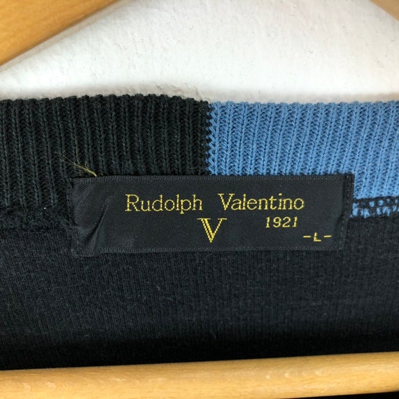 Rare!!! Vintage Rudolph Valentino Big Logo Spello… - image 4