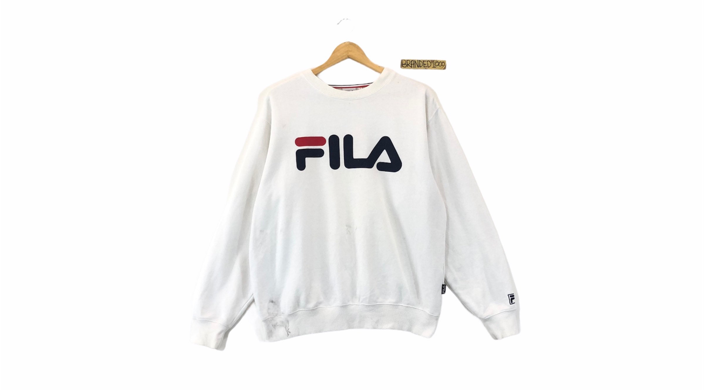 Rare Vintage Fila Sweatshirt Fila Crew 