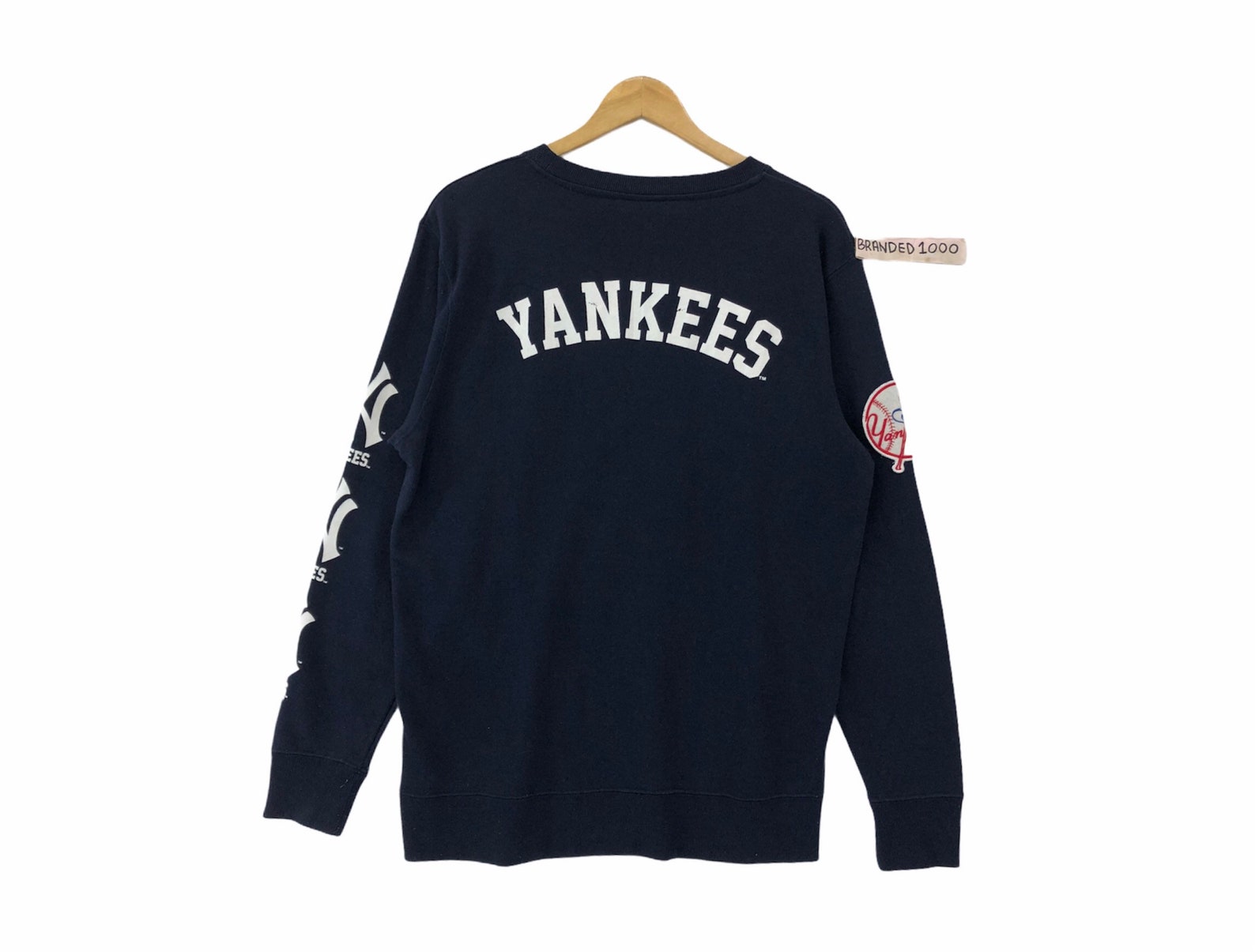 Rare Vintage MLB New York Yankees Sweatshirt Big Pullover | Etsy