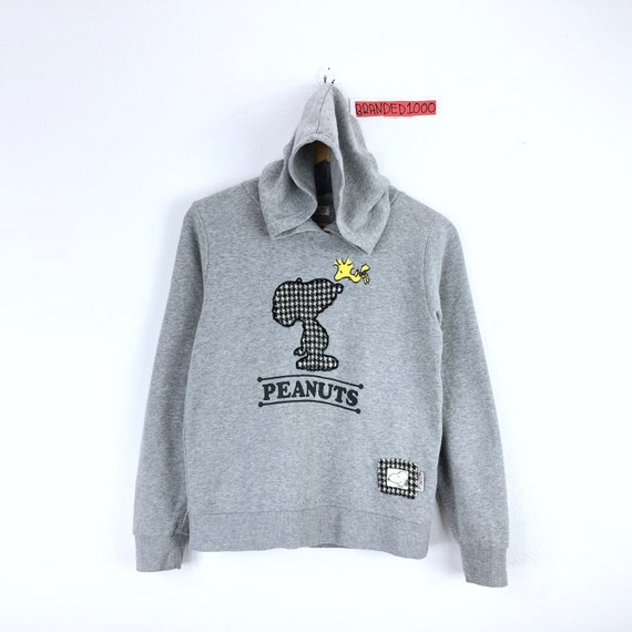 peanuts snoopy skates pullover hoodie