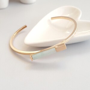 Mint Stone Gold Bracelet,Mint Stone Bracelet,Marble Bracelet,Mint Marble Bracelet,Geo Marble Bracelet,Mint Stone Bracelet,Minimal Bracelet
