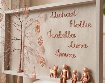 8th or 19th bronze anniversary, bronze family tree, 8 19 21 year wedding anniversary custom gift for wife husband, men, women, her , him,