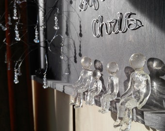 15 year anniversary gift for husband and wife 15th wedding anniversary gift for man and woman Crystal anniversary gift for her and him