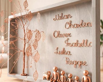 8 year anniversary gift for Him and Her, Personalized Bronze Anniversary Gift,  Custom Traditional 8th Anniversary Gift for Men and Women