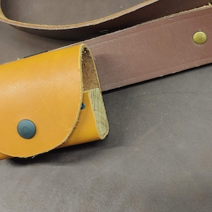 belt pouch triple potion bottle holder genuine leather