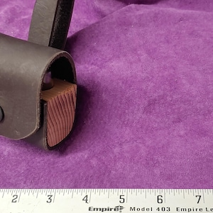 double potion bottle holder genuine leather belt pouch