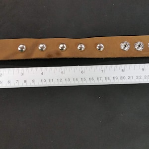 Medieval renaissance leather bracelet with round spots , steampunk, larp, cosplay, costume