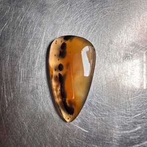 Natural Montana Agate/Gemstone/Beautiful Montana Agate/Cabochon/Montana Agate/Montana/Agate/gemstone/For jewelry making/30 Cts/{40x21x4}MM