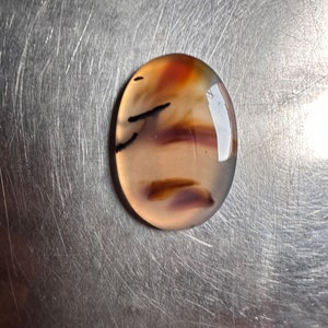 Natural Montana Agate/Gemstone/Beautiful Montana Agate/Cabochon/Montana Agate/Montana/Agate/gemstone/For jewelry making/70 Cts/{42x28x5}MM