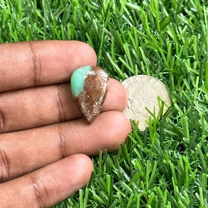 AAA+ Chrysophrase, Chrysophrase Gemstone, Loose Chrysophrase, Chrysophrase , Natural Gemstone, Cabochon, Gemstone {22x15x4}mm -10 Carats.