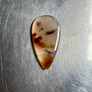 Natural Montana Agate/Gemstone/Beautiful Montana Agate/Cabochon/Montana Agate/Montana/Agate/gemstone/For jewelry making/50 Cts/{52x28x5}MM